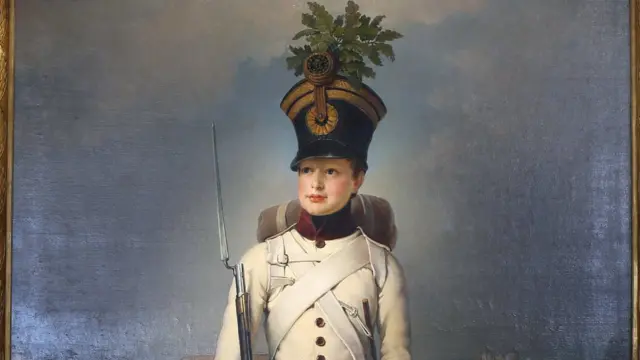 Наполеон II (портрет работы Иоганна Крафта, 1823 год)