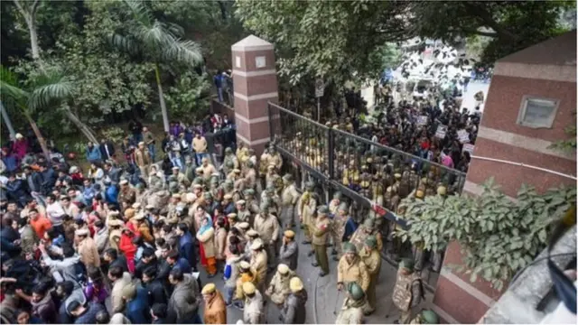 जेएनयू हिंसा