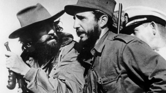 Camilo Cienfuegos y Fidel Castro
