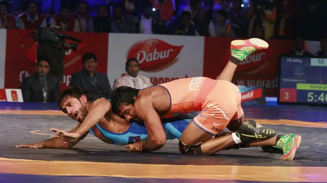 બજરંગ પુનિયા અને યોગેશ્વર દત્ત