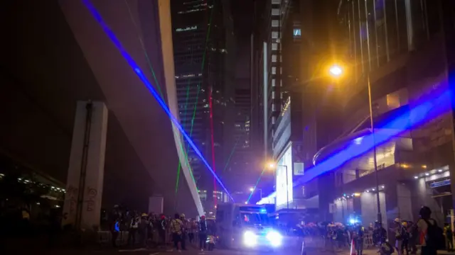 香港抗争现场