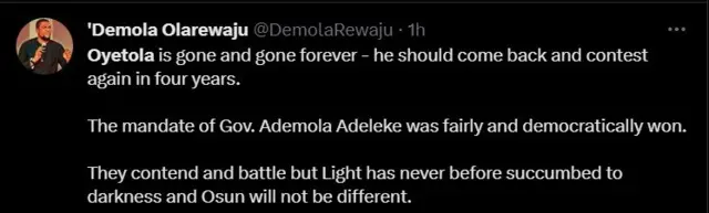 Netizens reaction to Election petition tribunal judgement