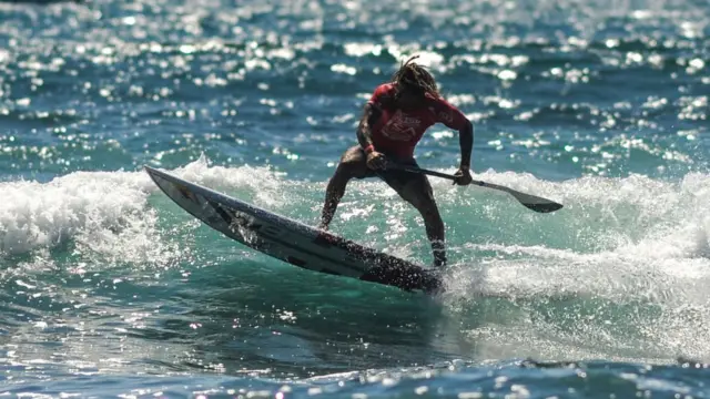 Playa de La Libertad en El Salvador.