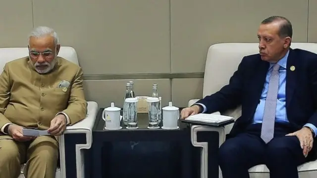 रेचेप तैयप एर्दोआन और मोदी