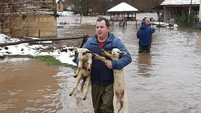 Poplave na jugu Srbije