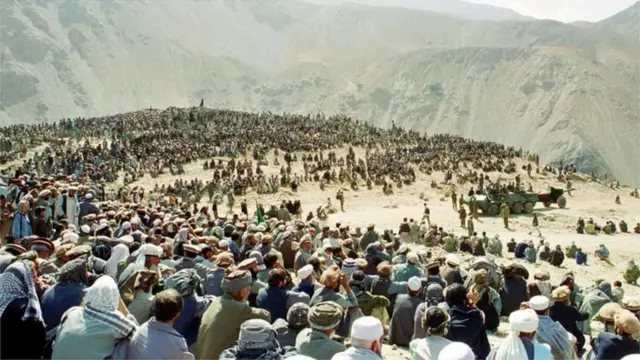 پنجشیر میں احمد شاہ مسعود کی نماز جنازہ