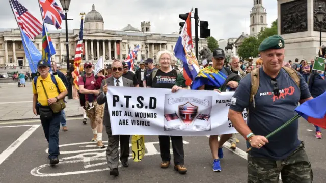 Парад ветеранов с ПТСР