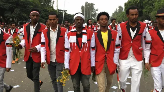 Dargaggoota kabaja ayyaana irreechaa bara kanaa irratti argaman keessaa muraasni akkanaan bareedanii jiru