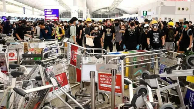 हांगकांग में प्रदर्शन