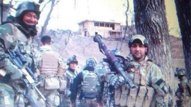 अमेरिकी सेना के साथ ग़फ़ूरी