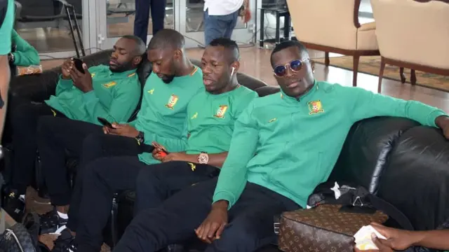 Cameroon players
