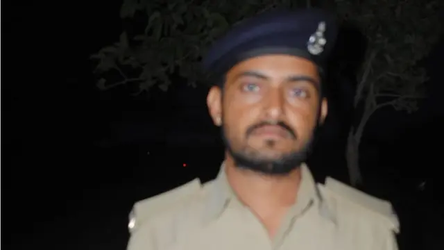 પાકિસ્તાન બોર્ડર પર પગીનું કામ કરતા ઇશ્વર પગીની તસવીર