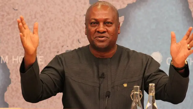 Mahama sees divine sign in Parliament's vacant seat declaration