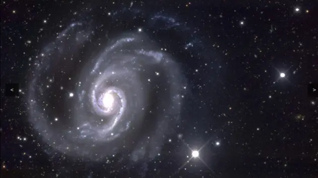 Galaxia en espiral NGC 1566