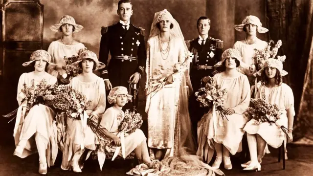 Eski bir düün fotoğrafı