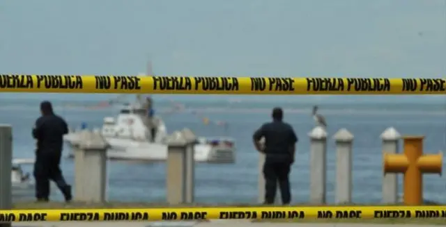 Cordón policial en Costa Rica.