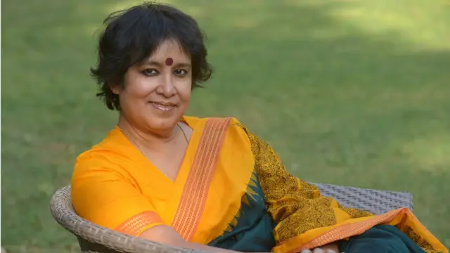 বিতর্কিত নারীবাদী লেখিকা তসলিমা নাসরিন