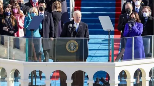 Joe Biden amesema kuwa hii ni siku ya kihistoria na matumaini