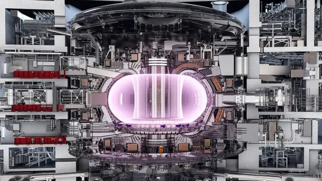 ภาพจำลองเตาปฏิกรณ์นิวเคลียร์ฟิวชัน