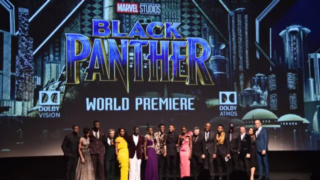 Di actors for Black Panther dey for stage