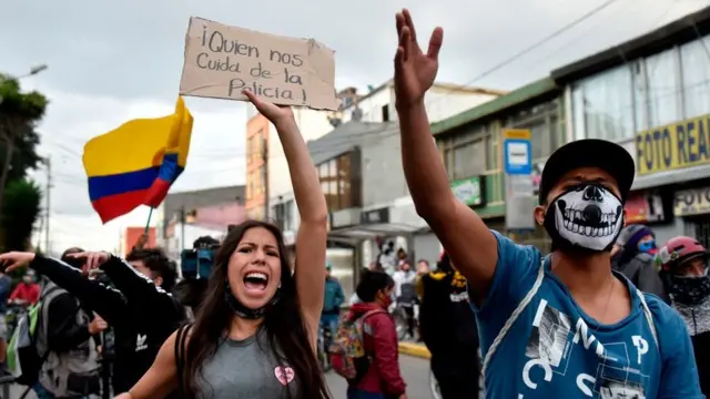 Protestoquem e o dono da pixbetBogotá