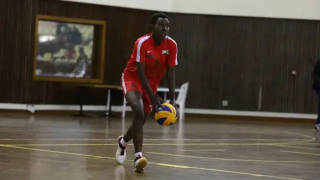Aha yakinira umurwi nserukiragihugu mu ihiganwa mpuzamakungu rya Volleball muri Kenya