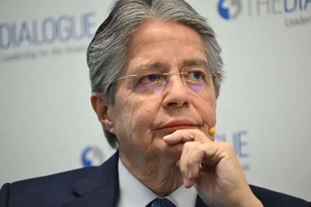 El presidente de Ecuador, Guillermo Lasso