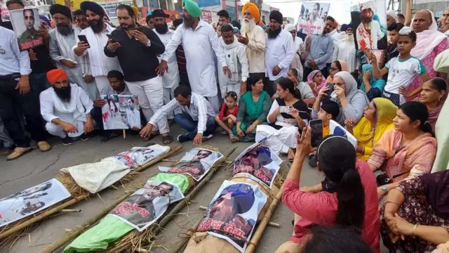 ਕਰਨਾਲ ਲਾਠੀਚਾਰਜ ਤੋਂ ਬਾਅਦ ਵਿਰੋਧ ਪ੍ਰਦਰਸ਼ਨ ਦੀ ਫਾਈਲ ਤਸਵੀਰ
