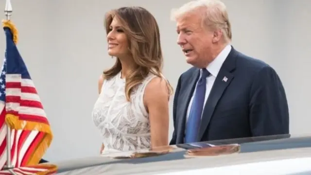 Tổng thống Trump và vợ Melania