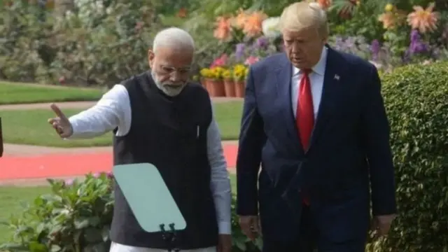 டிரம்பின் இந்திய சுற்றுப்பயணம்