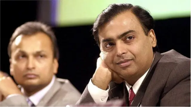 अनिल अंबानी आणि मुकेश अंबानी