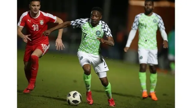 Agbábọ́ọ̀lù Nigeria Ahmed Musa
