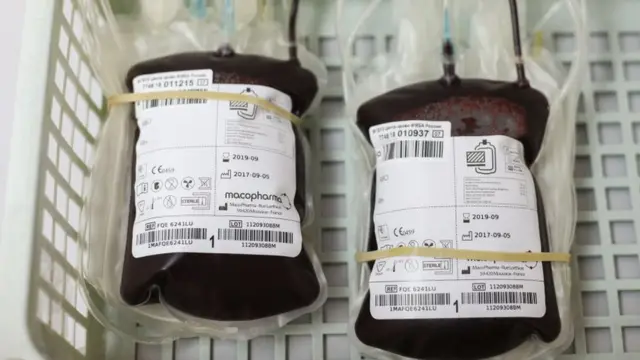 የተለገሰ ደም