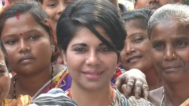 সাবেক পুলিশ কর্মকর্তা ও পশ্চিমবঙ্গ বিজেপির ভাইস প্রেসিডেন্ট ভারতী ঘোষ