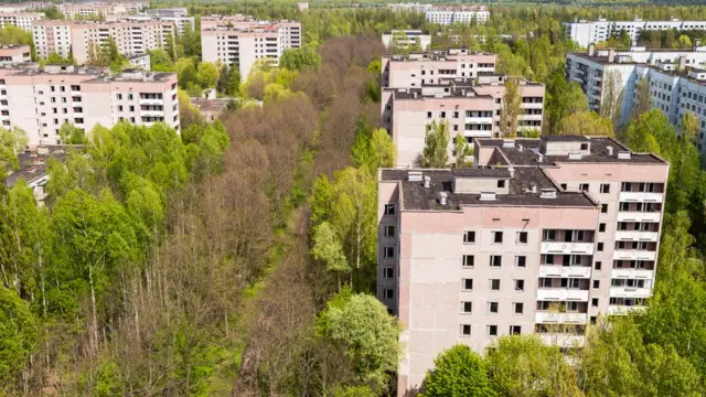 চেরোনোবিলের পরিত্যক্ত শহর প্রাপইয়াত