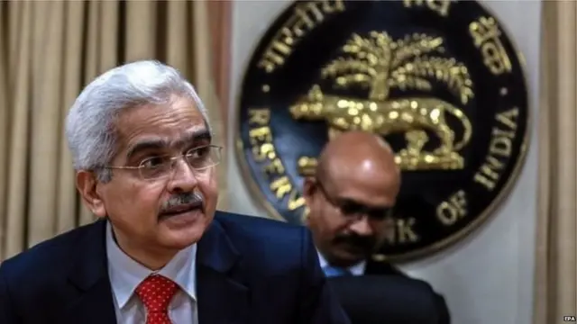 भारतीय रिज़र्व बैंक के गवर्नर शक्तिकांत दास