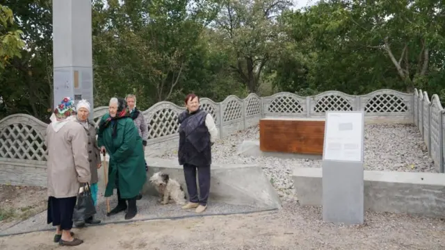 Плисків, меморіал на місці масового поховання