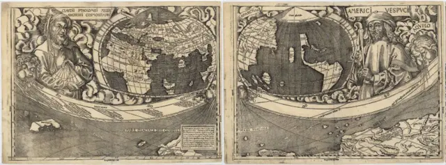 Mapa que incluye la palabra América.
