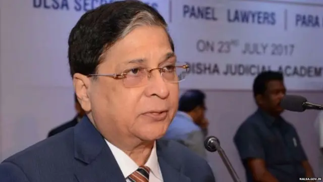 सरन्यायाधीश दिपक मिश्रा