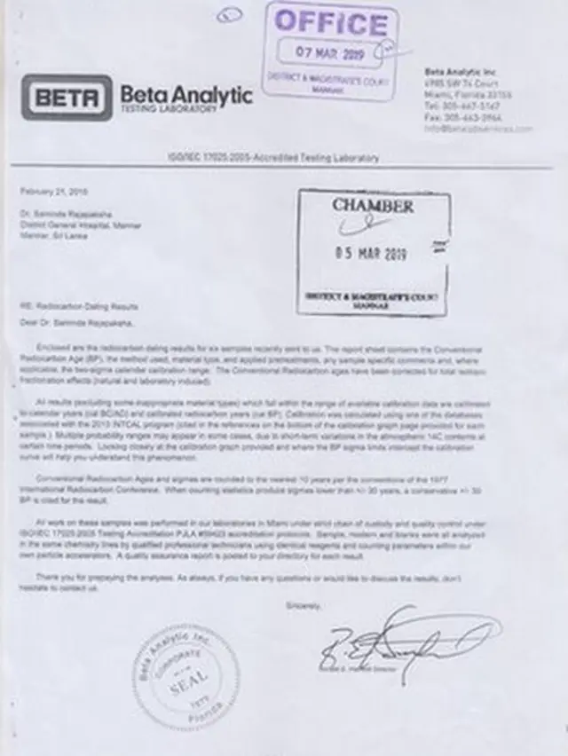 මන්නාරම සමූහ මිනිවළේ අස්ථි