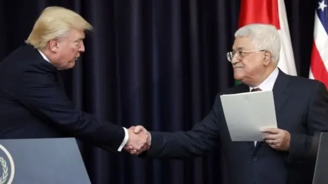 Trump ve Abbas