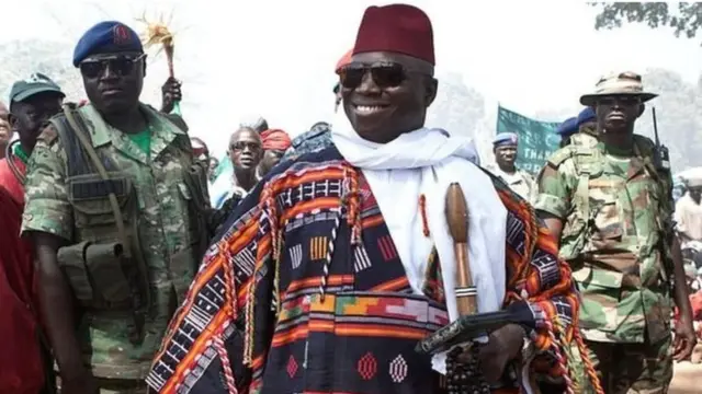 Yahya Jammeh aliitawala Gambia kwa takriban miaka 22