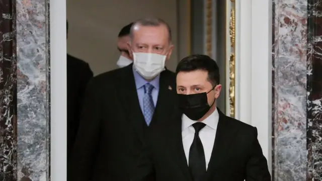 Владимир Зеленский, Реджеп Тайип Эрдоган