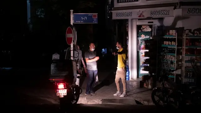 بی برقی در تهران