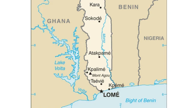 Dis na Togo map