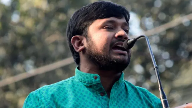 দেশদ্রোহে অভিযুক্ত হয়েছেন জেএনইউ-এর সাবেক ছাত্র নেতা কানহাইয়া কুমারও