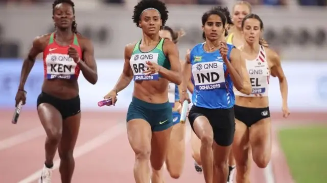 व्ही.के.सोमय्या, अॅथलेटिक्स