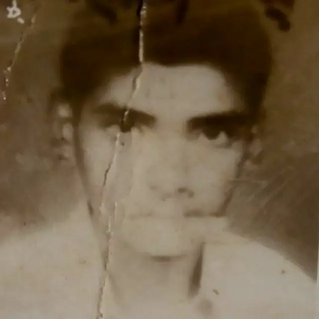 کریم بخش کی جوانی کی تصویر