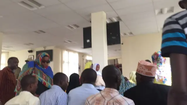 Icyumba cy'urukiko cyari cyuzuye