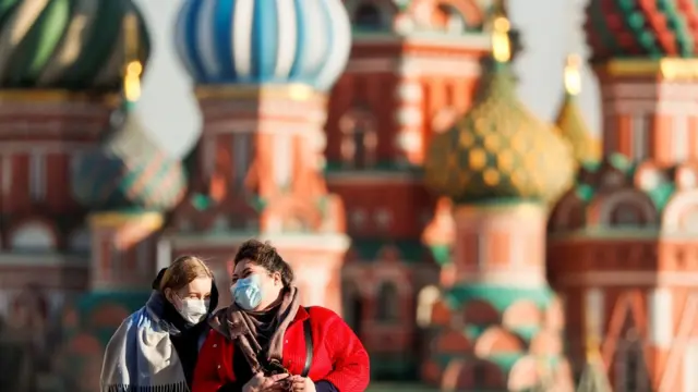 Quảng trường Đỏ, Moscow ngày 26/3